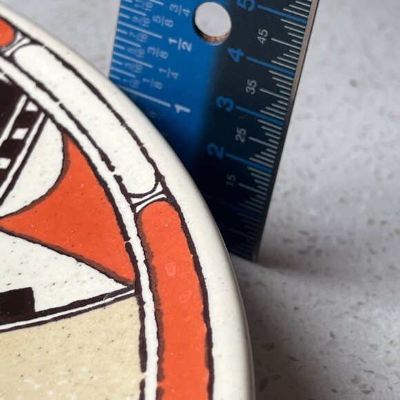 Mikasa Tribute DE856 Chop Plate 12 3/8" D Oven table Dishwasher southwest Design - Picture 6 of 6